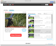Streambox/BCE Enex Video Browser Screen